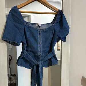 Denim Top
